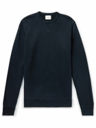 Sid Mashburn - Cotton-Jersey Sweatshirt - Blue