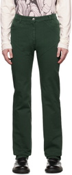 Maximilian Davis Green Telford Jeans