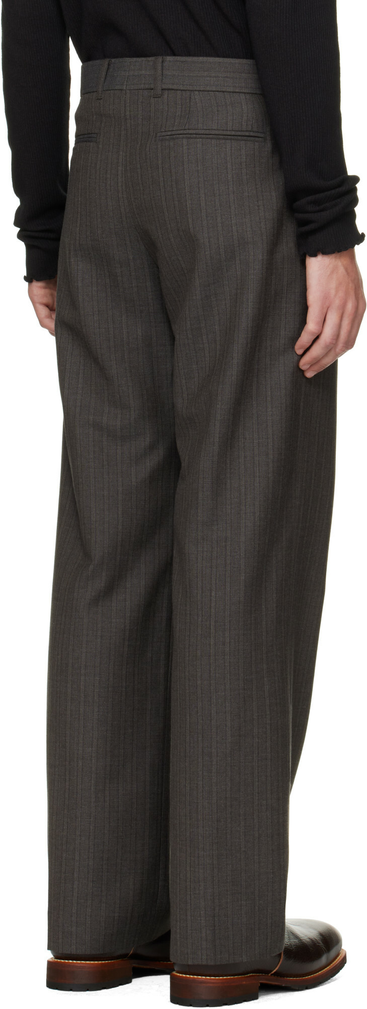 OUR LEGACY Gray Slack Trousers