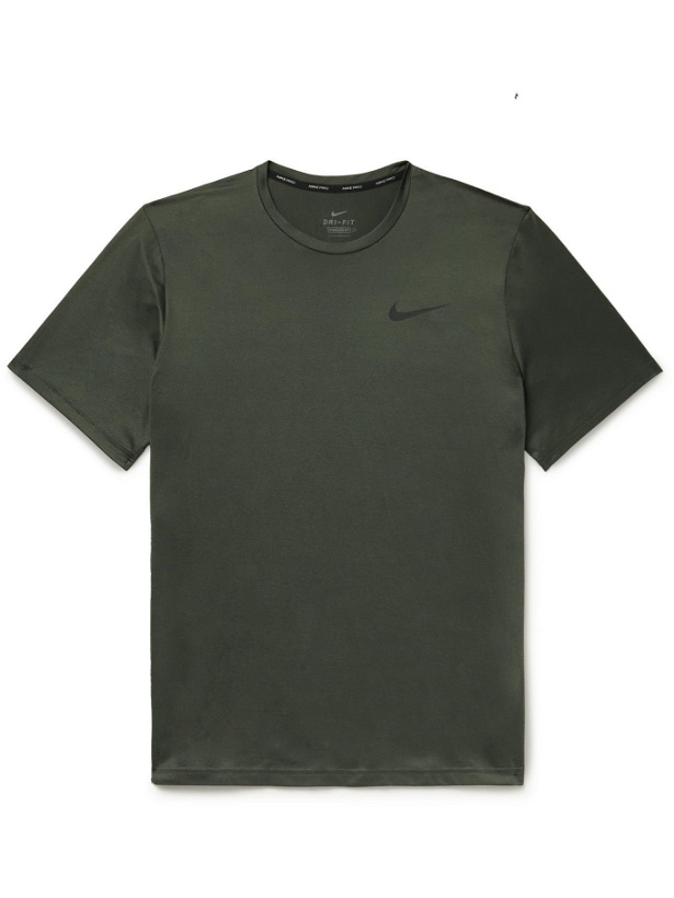 Photo: NIKE TRAINING - Pro Dri-Fit T-Shirt - Green