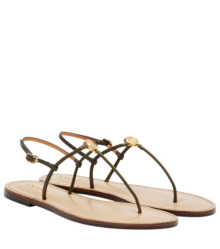 Photo: Amanu Naivasha leather thong sandals