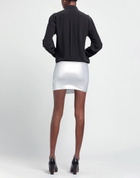 Rotate Birger Christensen Womens Mini skirt in Silver