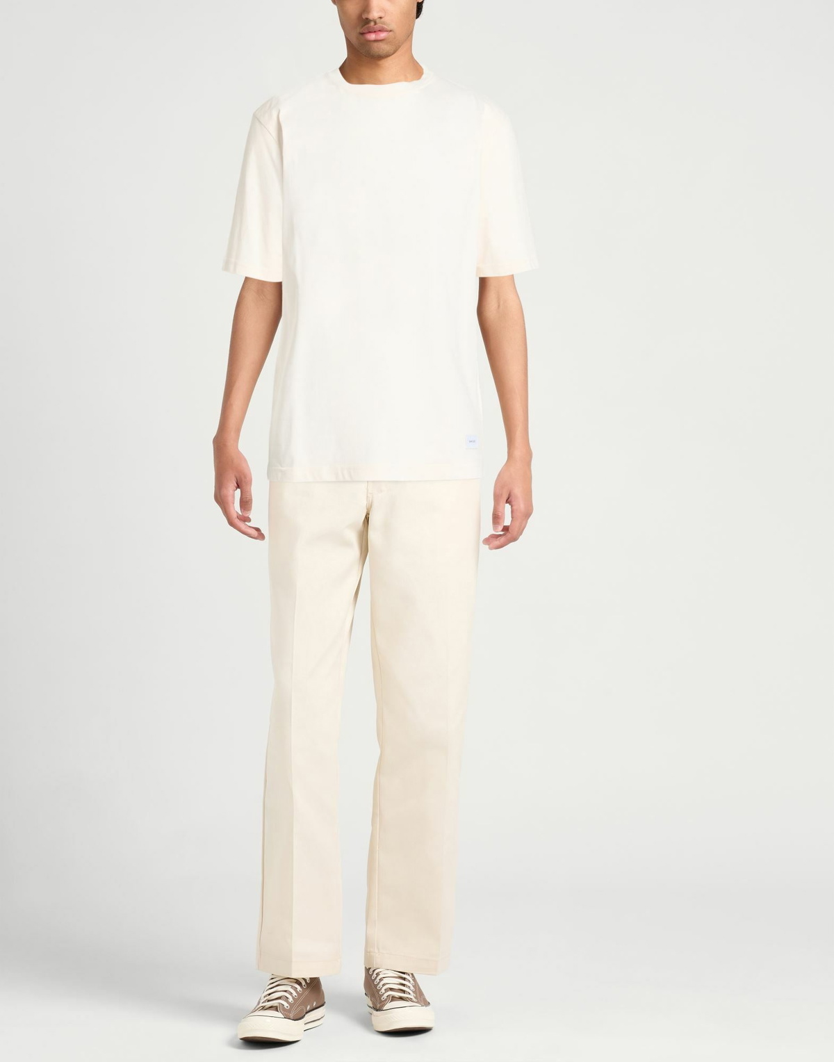 Shoe Mens T-shirt in Ivory