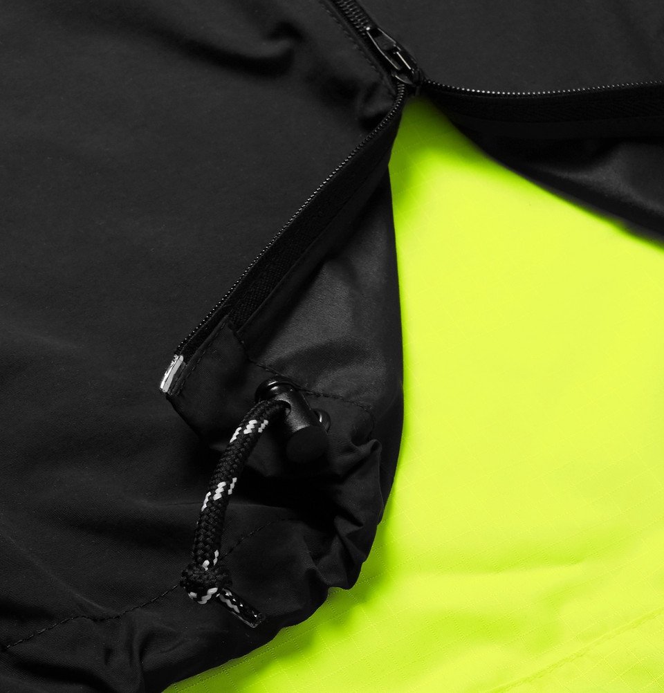 Balenciaga - Oversized Logo-Print Shell and Ripstop Jacket - Men - Bright yellow