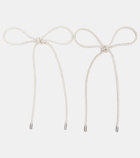 Jennifer Behr Ava set of 2 bow-detail bobby pins