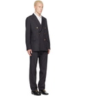 Paul Smith Brown Double-Breasted Suit