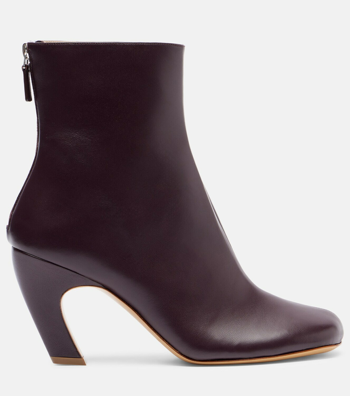 Le Monde Béryl Mica 80 leather ankle boots