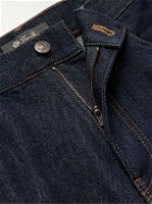 Loro Piana - Straight-Leg Cotton and Cashmere-Blend Jeans - Blue