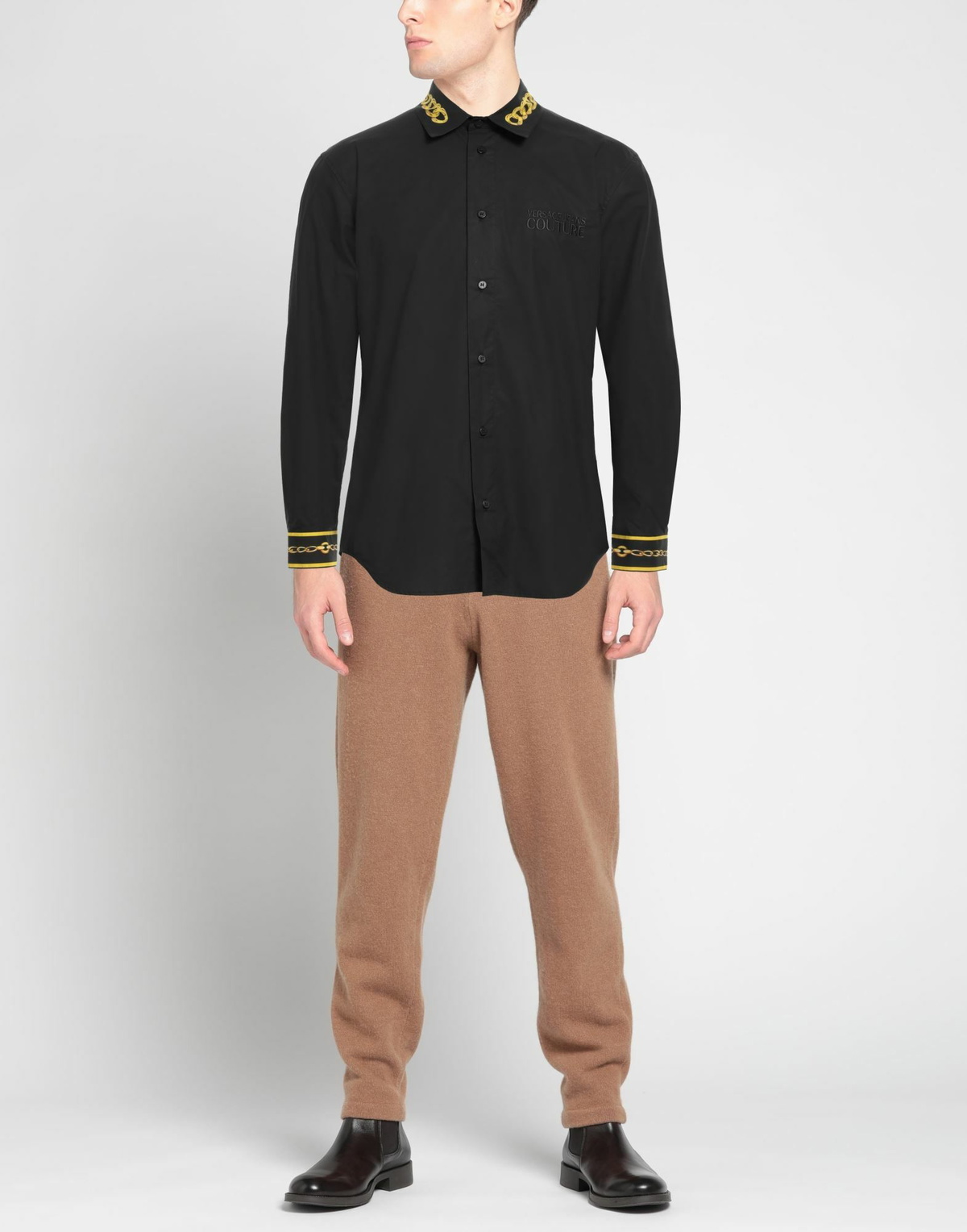 Versace Jeans Couture Mens Shirt in Black