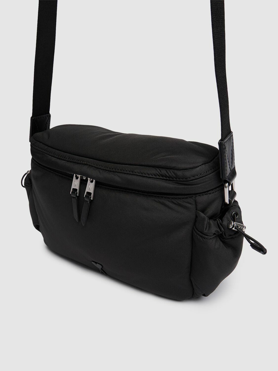 AMI PARIS Ami De Coeur Nylon Messenger Bag AMI