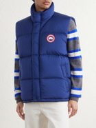 Canada Goose - Sterling Logo-Appliquéd Quilted Shell Down Gilet - Blue