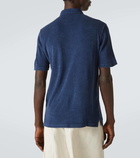 Fedeli Cotton terry polo shirt