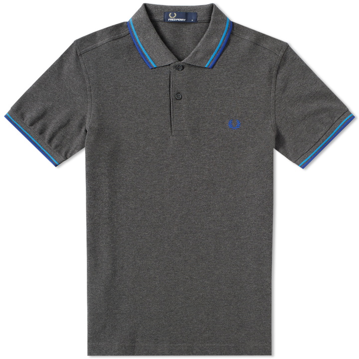 Photo: Fred Perry Slim Fit Twin Tipped Polo