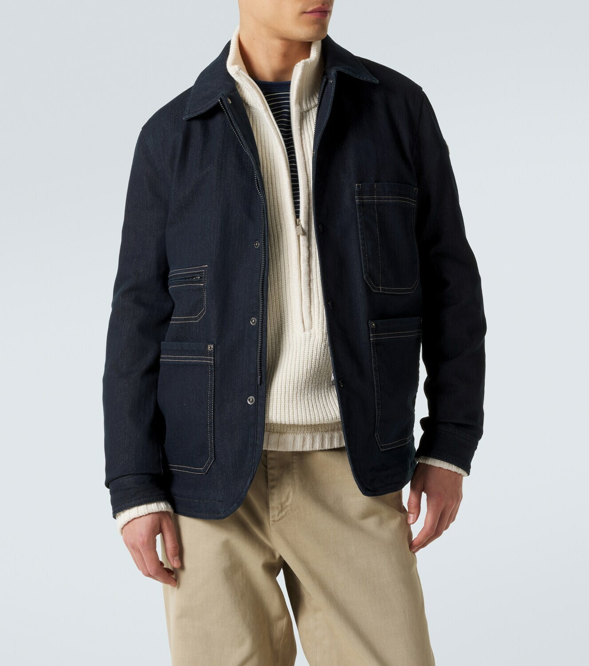 Moncler Haderu denim jacket