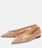 Jimmy Choo - Rosalia patent leather ballet flats