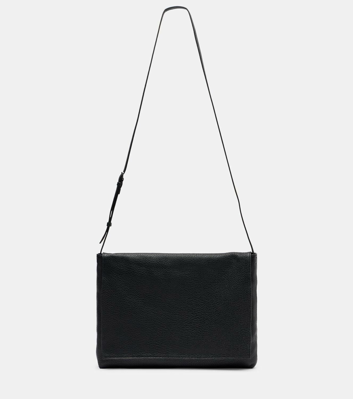 The Row Nan leather messenger bag