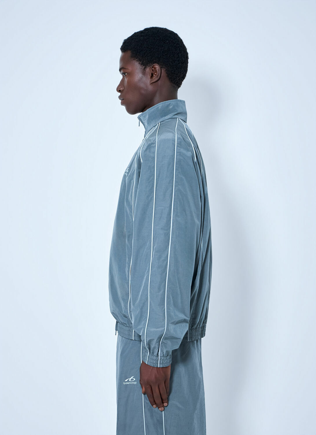 Balenciaga Zip-Front Track Jacket