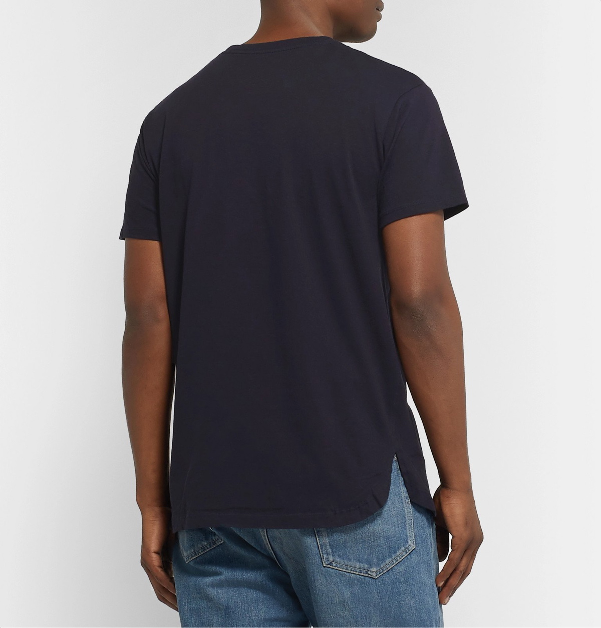 nonnative - Logo-Print Cotton-Jersey T-Shirt - Blue Nonnative
