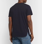 nonnative - Logo-Print Cotton-Jersey T-Shirt - Blue