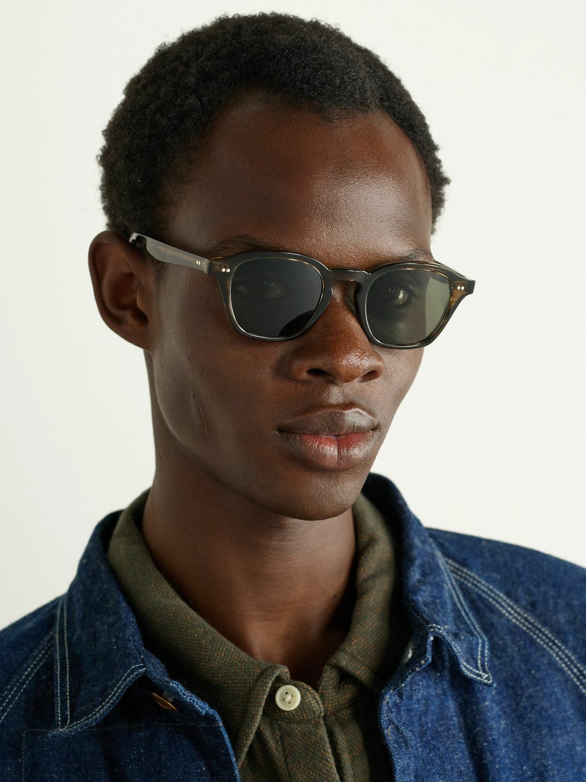 Oliver Peoples - Eyles D-Frame Acetate Polarised Sunglasses
