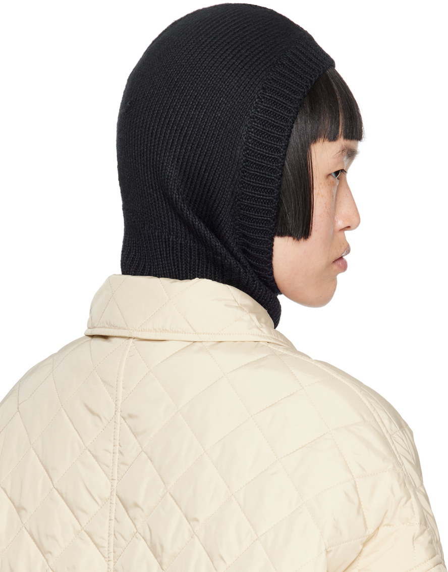 Ernest W. Baker Black Rib Trim Balaclava