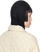 Ernest W. Baker Black Rib Trim Balaclava