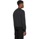 Junya Watanabe Grey and Black Comme des Garcons Edition Pile Cardigan