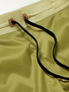 Loewe - On Slim-Fit Tapered Logo-Print Dégradé Tech-Shell Trousers - Green
