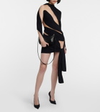 Mugler - Spiral Curve 01 Small shoulder bag