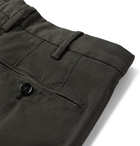 Ermenegildo Zegna - Cotton-Blend Twill Trousers - Green