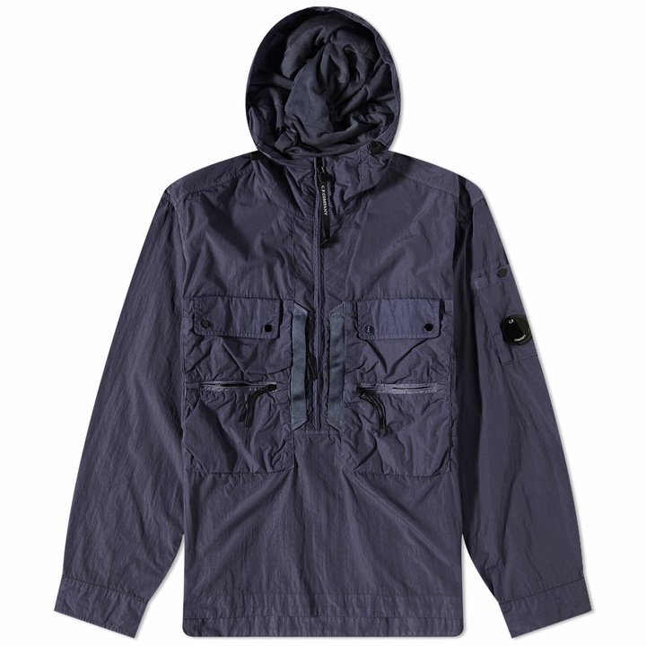 Photo: C.P. Company Men's Chrome-R Hooded Jacket in Total Eclipse