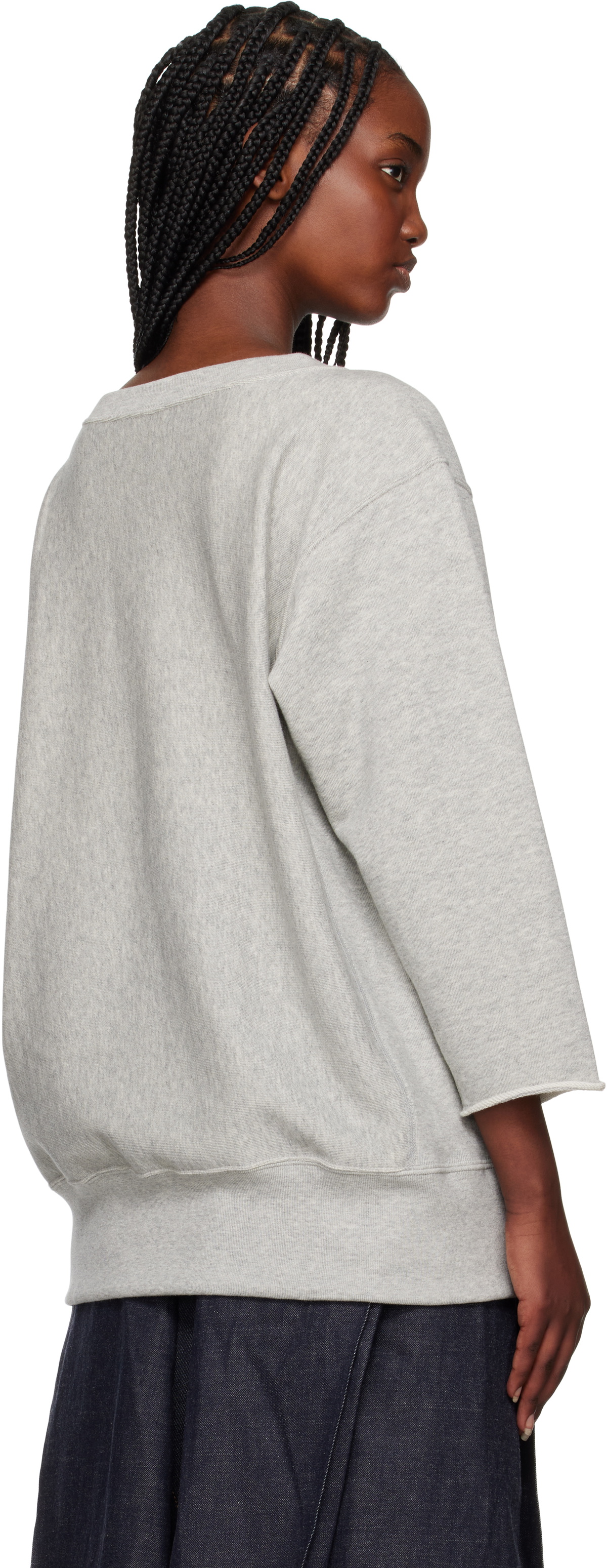 UNDERCOVER Gray Champion Edition Chaos Sweatshirt