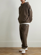 Canada Goose - Rove Logo-Appliquéd Cotton-Jersey Hoodie - Brown