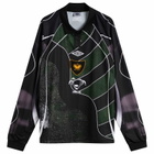 Umbro by Slam Jam Men's 95 96 Ls Polo in Dark Green Black