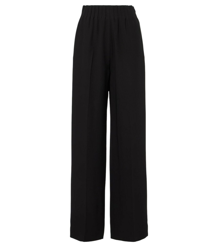 Photo: Fforme Maud high-rise silk cady wide-leg pants