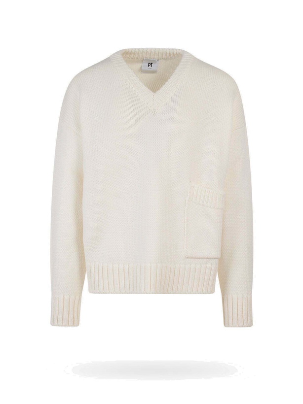 Photo: Pt Torino Sweater White   Mens