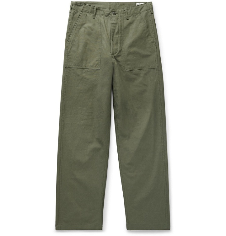 Photo: OrSlow - Cotton-Ripstop Trousers - Green