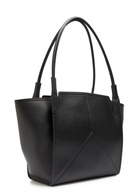 Victoria Beckham Victoria Small Panelled Leather Tote - Black - One Size