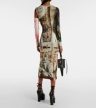 Vivienne Westwood Boulle printed midi dress