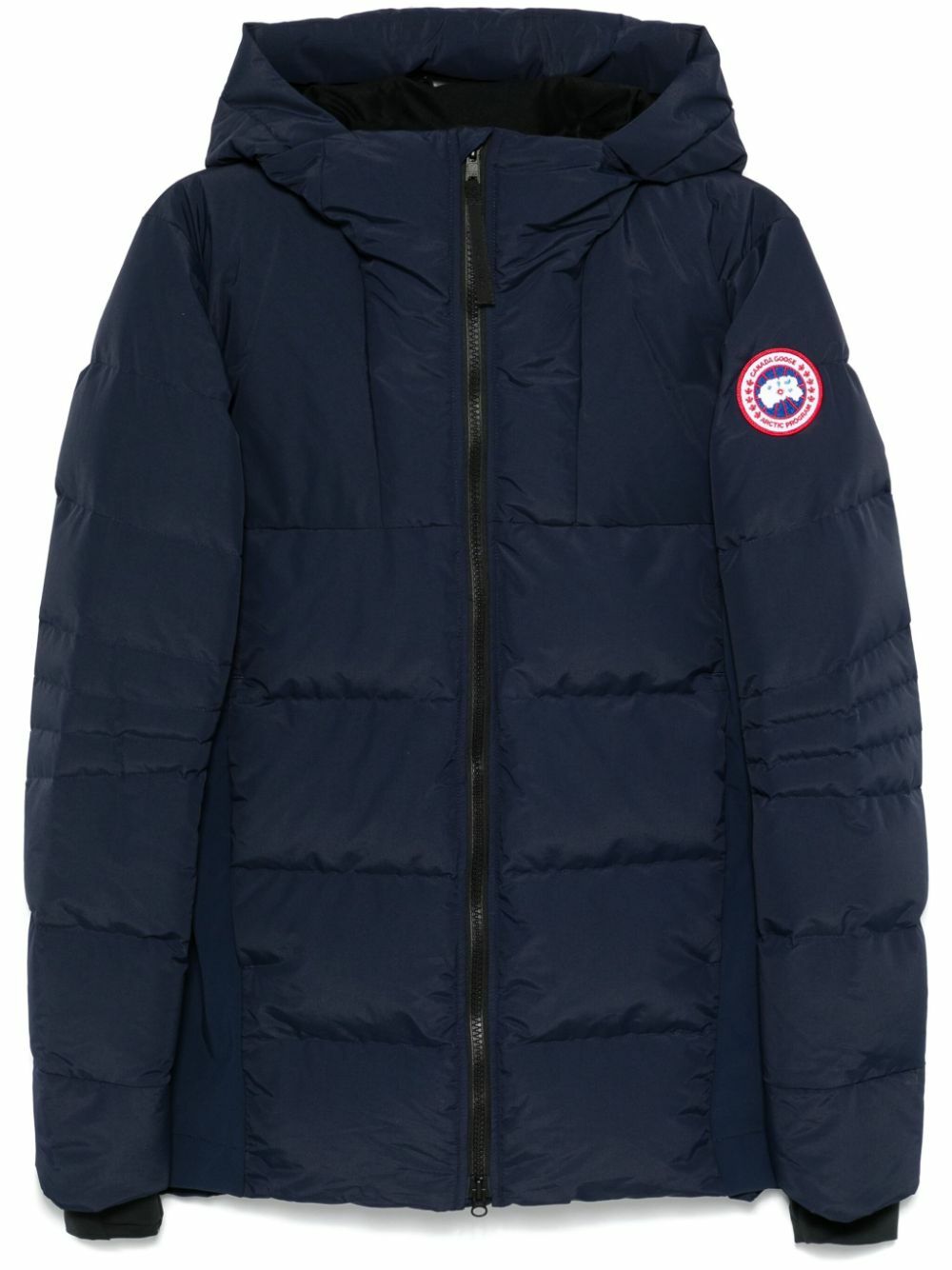 Canada Goose Navy Hybridge Huron Zip Down Jacket Canada Goose