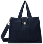 Camiel Fortgens Navy Shopper Tote