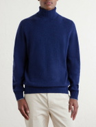 Brunello Cucinelli - Alpaca-Blend Rollneck Sweater - Blue