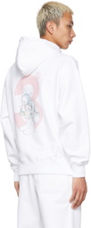 Aitor Throup’s TheDSA SSENSE Exclusive White Logo Hoodie