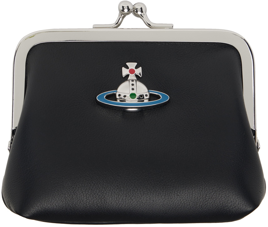【Vivienne Westwood】Frame Coin Purse Black ★大人気★ Vivienne Westwood Black Frame Coin Pouch Vivienne Westwood