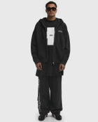 032c ROUTINE ZIP HOODIE Black Mens Hoodies/Zipper