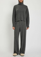 Guest In Residence Roll-neck Cashmere Jumper Charcoal