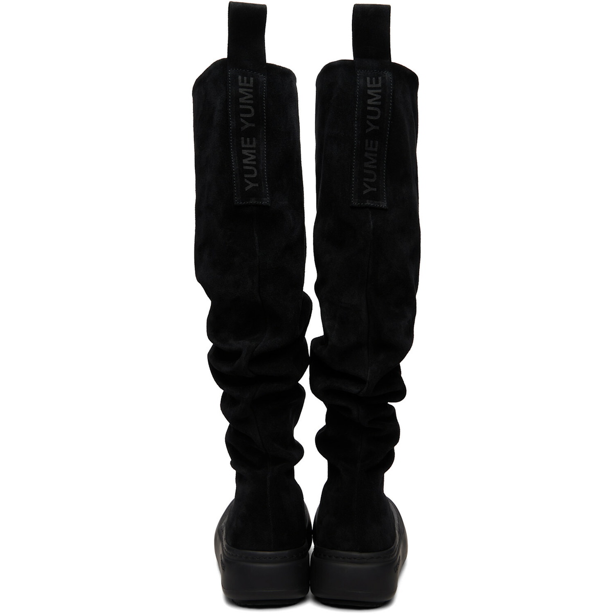 YUME YUME SSENSE Exclusive Black Fisherman Chelsea Boots