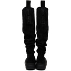 YUME YUME SSENSE Exclusive Black Fisherman Chelsea Boots