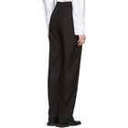 Jacquemus Black Le Pantalon Taille Haute Trousers