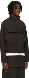 pet-tree-kor Brown Enignum Jacket